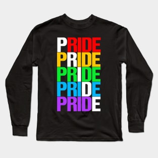 Pride love is love LGBTQ Gay Pride Long Sleeve T-Shirt